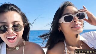 We Seduced a Boat Captain to Obtain his DELICIOUS CUM