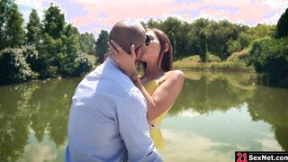 Outdoor Anal porn video – Horny girlfriend having outdoor anal sex