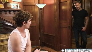 New FTM Noah Way Babes fucked doggytyle by his stepdad