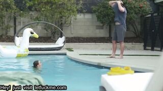 creampie big tit abigail mac shows off tan lines - reality kings