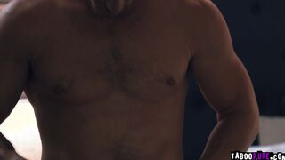 Stepson fucking his stepmom from behind