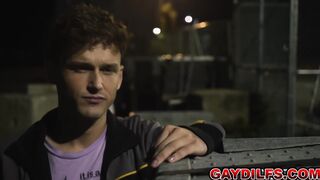 OMG! Son sees his dad getting a blowjob from his buddy!