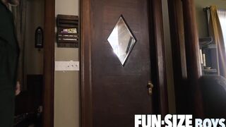 FunSizeBoys Big hung DILF boss frots with Latin hottie