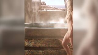 Emilia Clarke Tub Gif