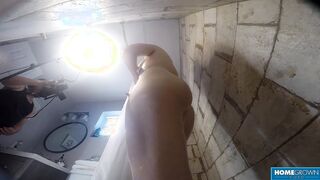 Winter Gets It Inside The Shower - Winter Ryleigh & Sancho Villax two