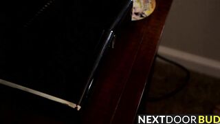 Andy Banks gets a rough anal pounding from Jason Maddox