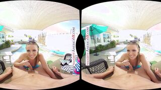 Your woman's slutty friend Aubrey Sinclair shows you how fantastic her juicy bubble ass looks both inside and out of a g-string