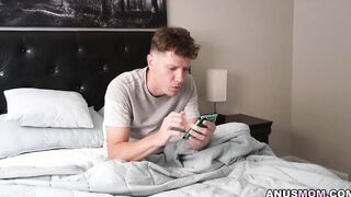 Pristine fucked her ass in front of video call
