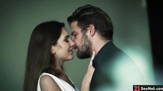 Guy takes girlfriend home and fucks her
