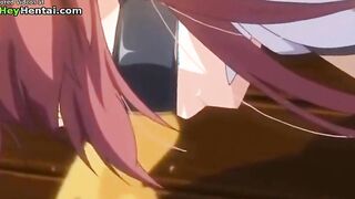 Hot busty babe getting smashed