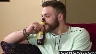 Tipsy Duncan likes playing and sucking Tommy big cock