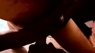 Straight guy Joe enjoys sucking on a huge black cock