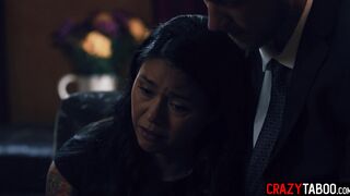 Stepson fucks desperate MILF stepmom