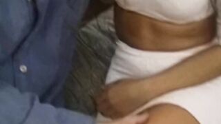 Young couples hot orgy with mature cock ends with cum facial