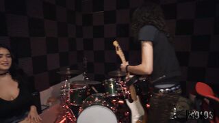 Distracted Sound Engineer in the Studio