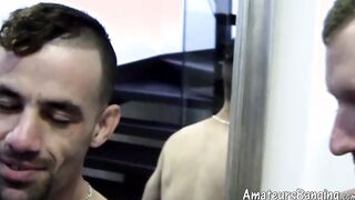 Big dick tattooed amateur jocks suck each others big cocks