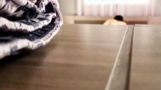Stepmom Megan fucks her stepson (hidden camera)