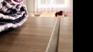 Stepmom Megan fucks her stepson (hidden camera)