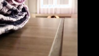 Stepmom Megan fucks her stepson (hidden camera)