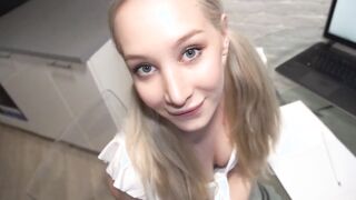 Hot Russian College Girl Sex During Her Homework