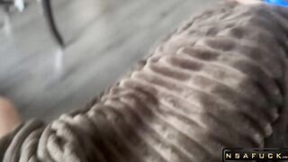 I Watched Netflix with a Hot Blonde and Cum in Mouth