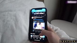 Stepsister after College Shoots a Video