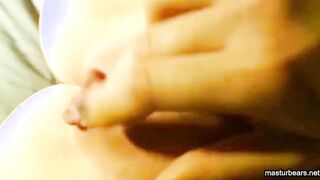 Natasja's pussy squirt with horniness