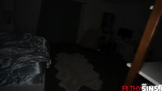 Bathroom fuck sesh with the stepsiblings