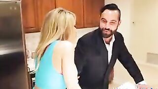 Blonde Capri Cavanni fucking into the bedroom with her tattoos