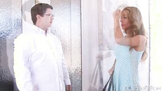 Nicole Aniston fucking inside the dressing room with her hooters