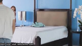 creampie tiny redhead teen dolly little welcome home fuck