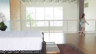 creampie tiny redhead teen dolly little welcome home fuck