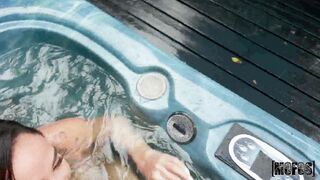 Hot Sex In The Hot Tub