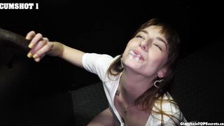 That's it Lana. Now swallow it all.