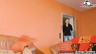German women next door barely legal at real first time casting with stranger