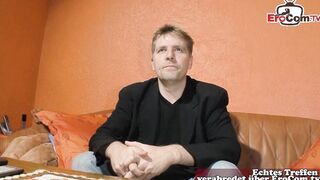 German women next door barely legal at real first time casting with stranger