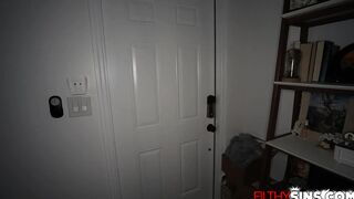 Gem Jewels and stepbro fuck in the bathroom