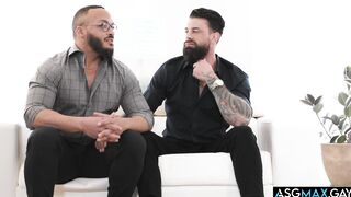 Young gay couples fucks with mature gey couple