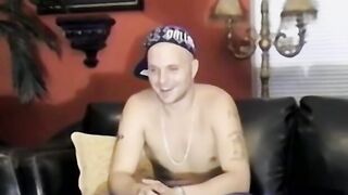 Straight stud Jason unloads hot jets of cum all over