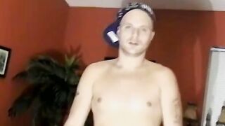 Straight stud Jason unloads hot jets of cum all over