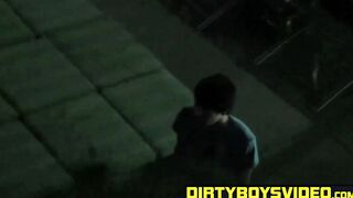 Bottom twinkie got his ass plowed by a monster cock hard