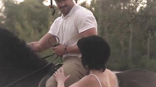 Sultry Dick dig dark haired Bane butt Fuck On the farm