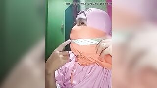 Self gagging indonesian with masker