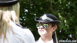 Uniformed bdsm 5 oh dominas jerk perp