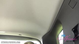 Bella Rose wants to banged inside the vehicle