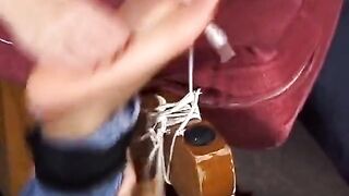 Zayine foot tickle