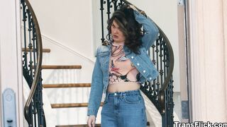 Tranny anal fucked after break up with bf