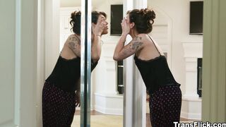 Tranny anal fucked after break up with bf