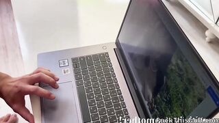 Stormy and best sex with a stepmom after viewing her intimate photos on a laptop