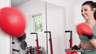 Perfect cock ride at the gym by Kylie